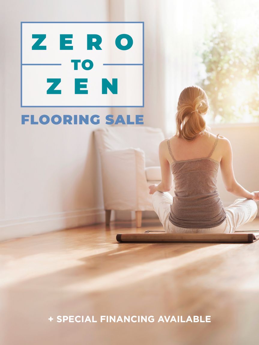 kids playing on newly installed Carpet One vinyl flooring in playroom